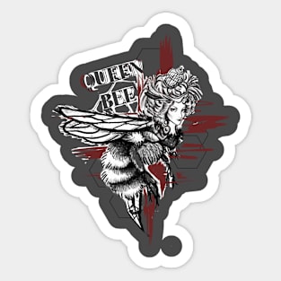 Queen bee, Marie Antionette Sticker